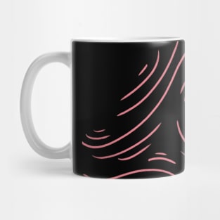 Swirling waves of the ocean Mug